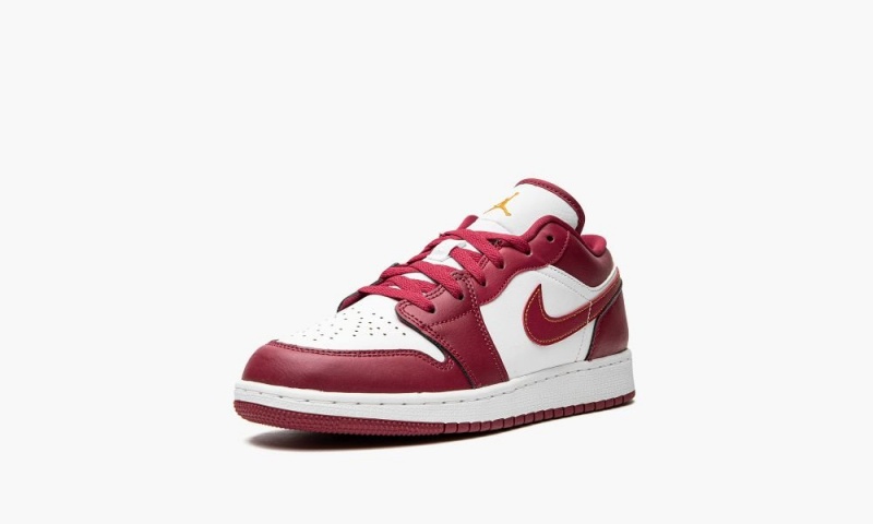 Nike Air Jordan 1 Low (GS) Lasten Kengät Punainen Syvä Keltainen | 742EWHAZR