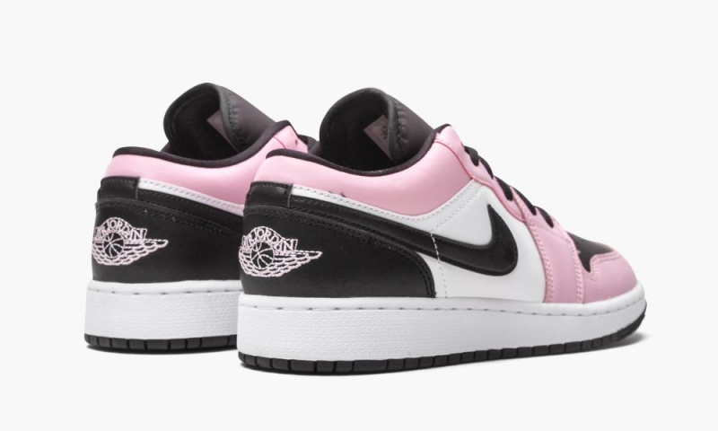 Nike Air Jordan 1 Low GS 'Light Arctic Pink' Lasten Kengät Pinkki Mustat Valkoinen | 681NTJIAX