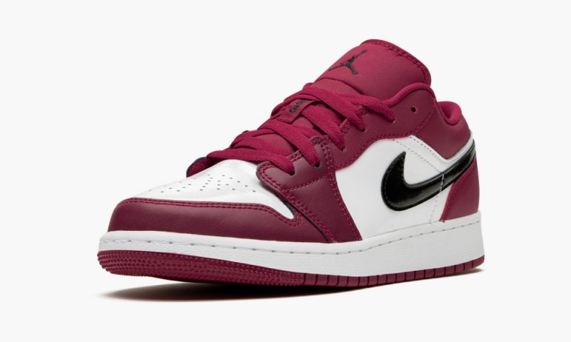 Nike Air Jordan 1 Low (GS) 'Noble Red' Lasten Kengät Punainen Mustat Valkoinen | 893OWELPJ