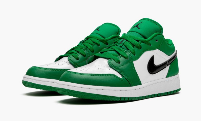 Nike Air Jordan 1 Low (GS) 'Pine Green' Lasten Kengät Syvä Vihreä | 450WLHQFG