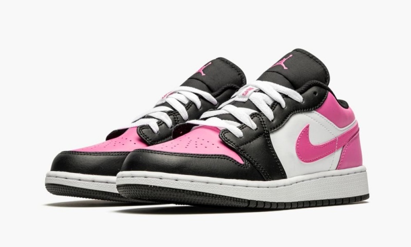 Nike Air Jordan 1 Low GS 'Pinksicle' Lasten Kengät Valkoinen Mustat Pinkki | 418XHBGIL