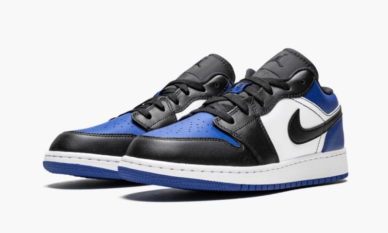 Nike Air Jordan 1 Low (GS) 'Royal Varvas' Lasten Kengät Kuninkaallinen Sininen Mustat Valkoinen | 390PSUTMW
