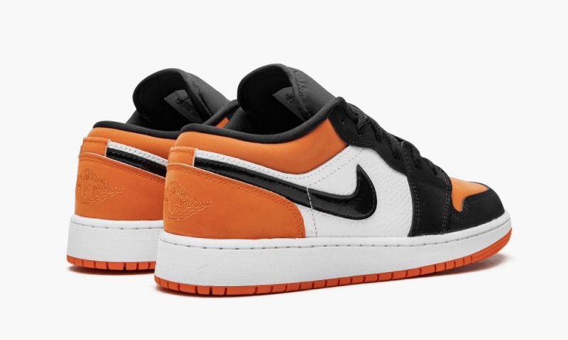 Nike Air Jordan 1 Low (GS) 'Shattered Backboard' Lasten Kengät Valkoinen Mustat Oranssi | 089EGDZXR