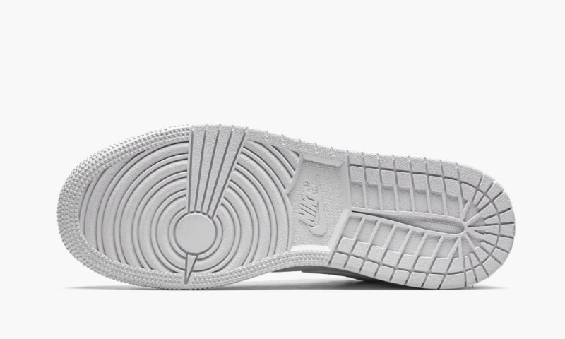 Nike Air Jordan 1 Low GS 'Triple White' Lasten Kengät Valkoinen | 786NXLAUV