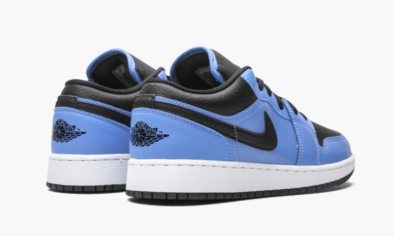 Nike Air Jordan 1 Low GS 'University Blue / Black' Lasten Kengät Sininen Mustat Valkoinen | 836XUHOPT