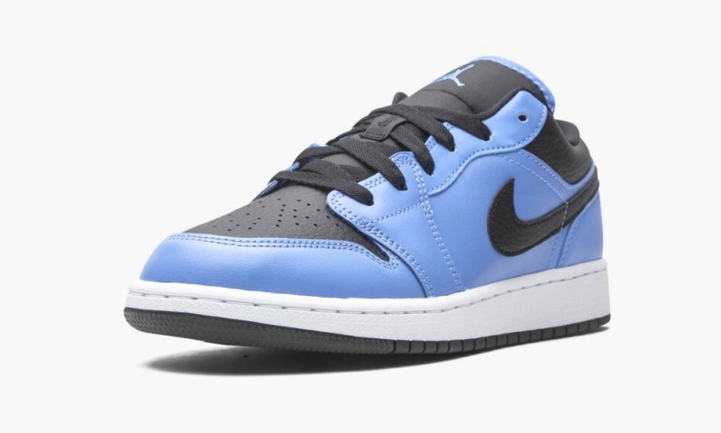 Nike Air Jordan 1 Low GS 'University Blue / Black' Lasten Kengät Sininen Mustat Valkoinen | 836XUHOPT