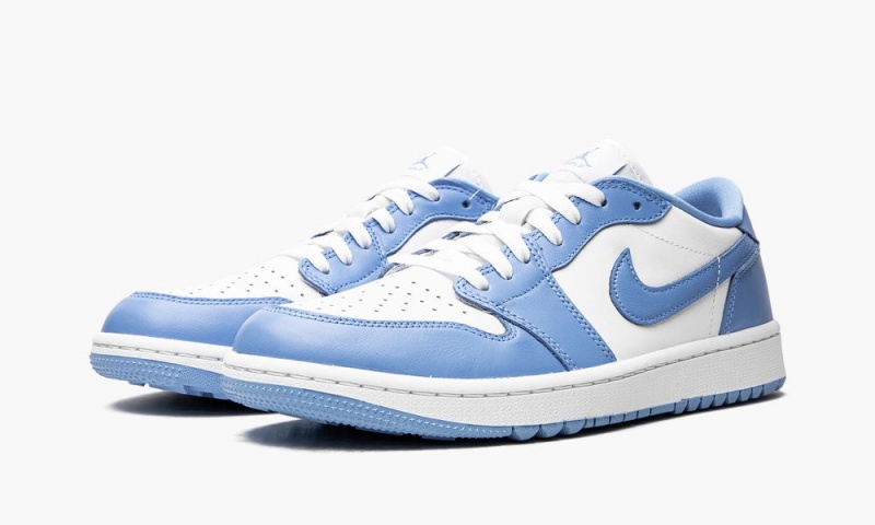 Nike Air Jordan 1 Low G 'Golf - UNC' Miesten Kengät Valkoinen Sininen | 812MWOAZY