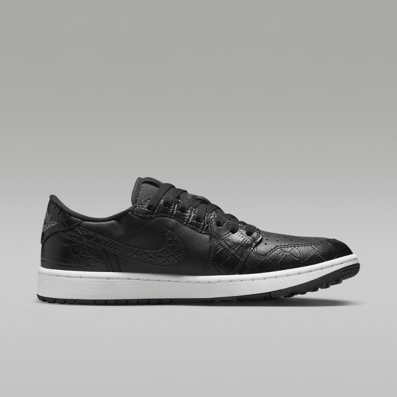 Nike Air Jordan 1 Low G Miesten Kengät Mustat | 042ALGECR