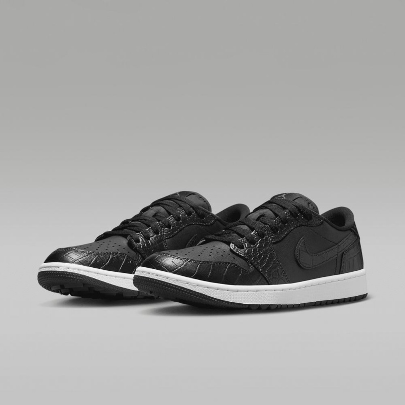 Nike Air Jordan 1 Low G Miesten Kengät Mustat | 042ALGECR