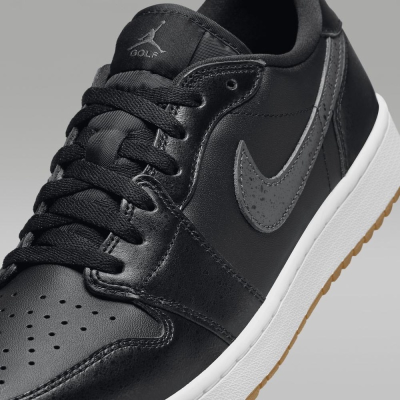 Nike Air Jordan 1 Low G Miesten Kengät Mustat | 306MPDCKU