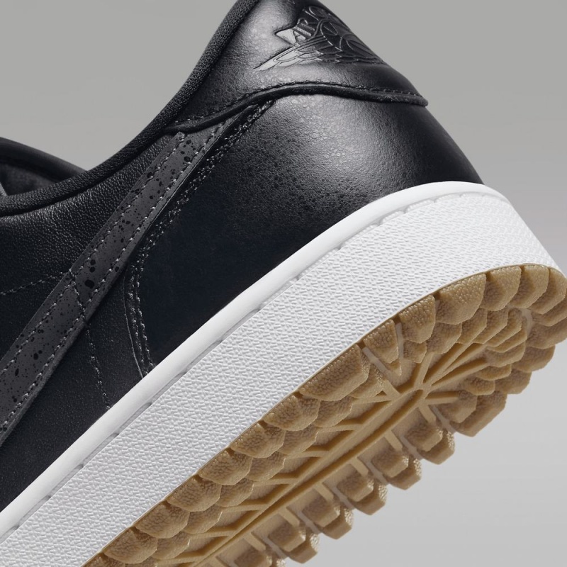 Nike Air Jordan 1 Low G Miesten Kengät Mustat | 306MPDCKU