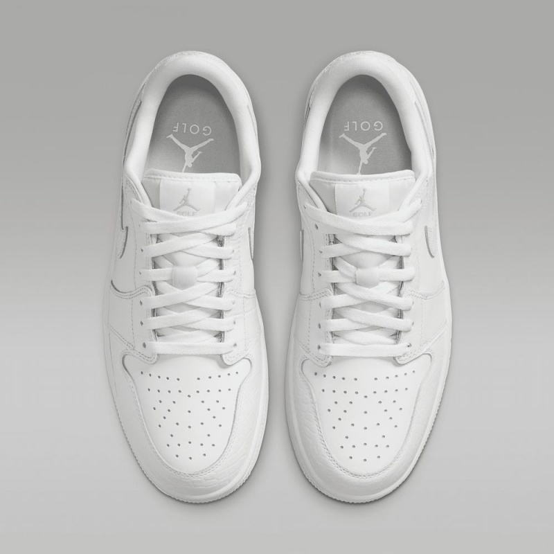 Nike Air Jordan 1 Low G Miesten Kengät Valkoinen | 795GMPZES