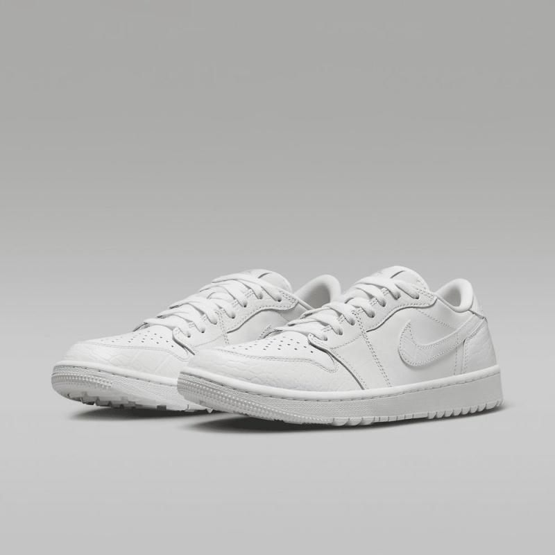 Nike Air Jordan 1 Low G Miesten Kengät Valkoinen | 795GMPZES