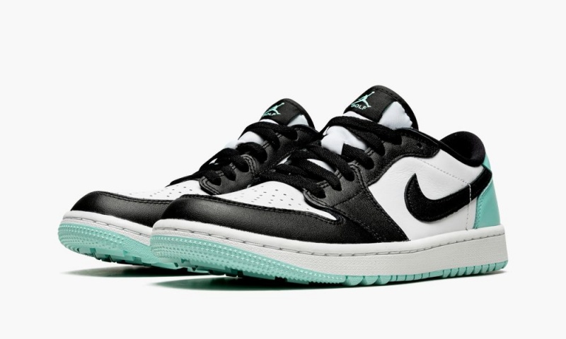 Nike Air Jordan 1 Low G Miesten Kengät Valkoinen Mustat | 986KDBEAX