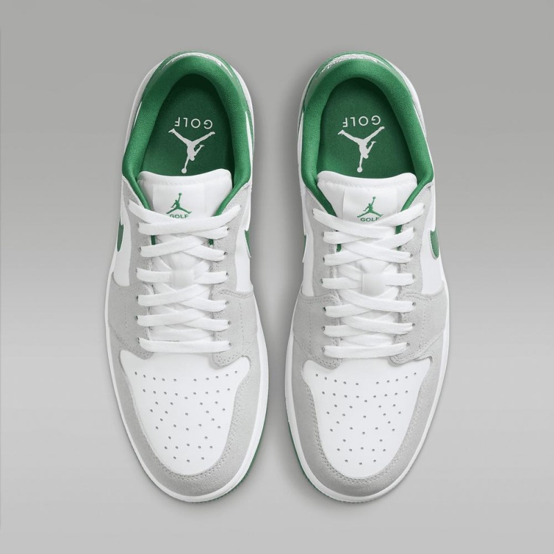 Nike Air Jordan 1 Low G Naisten Kengät Harmaat Valkoinen Vihreä | 264INPZCF