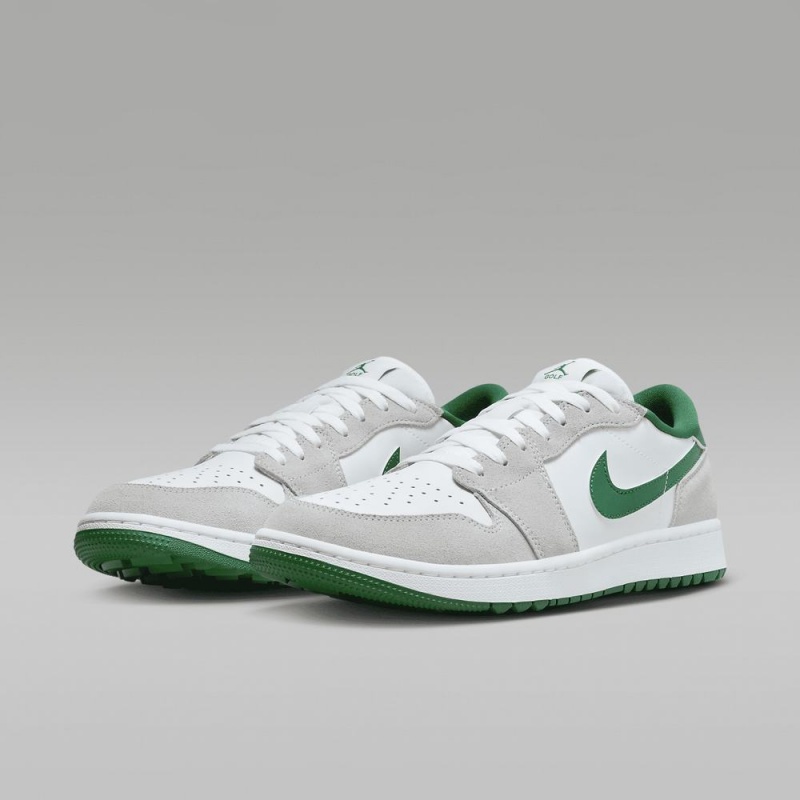 Nike Air Jordan 1 Low G Naisten Kengät Harmaat Valkoinen Vihreä | 264INPZCF