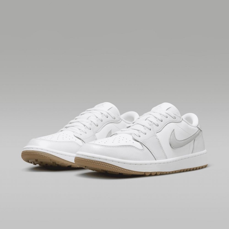 Nike Air Jordan 1 Low G Naisten Kengät Valkoinen | 192GTDFHE
