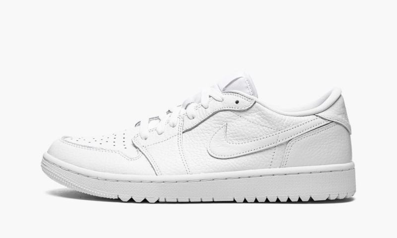Nike Air Jordan 1 Low Golf \'Triple White\' Miesten Kengät Valkoinen | 859AUHLJO