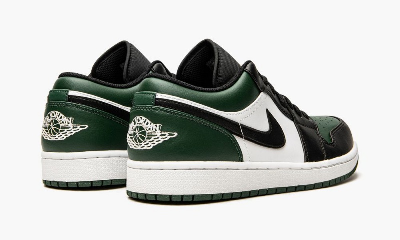 Nike Air Jordan 1 Low 'Green Varvas' Miesten Kengät Vihreä Valkoinen Mustat | 943MOIADN
