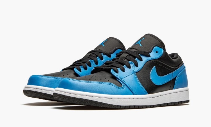 Nike Air Jordan 1 Low 'Laser Blue' Miesten Kengät Sininen Mustat Valkoinen | 046ZVJKXG