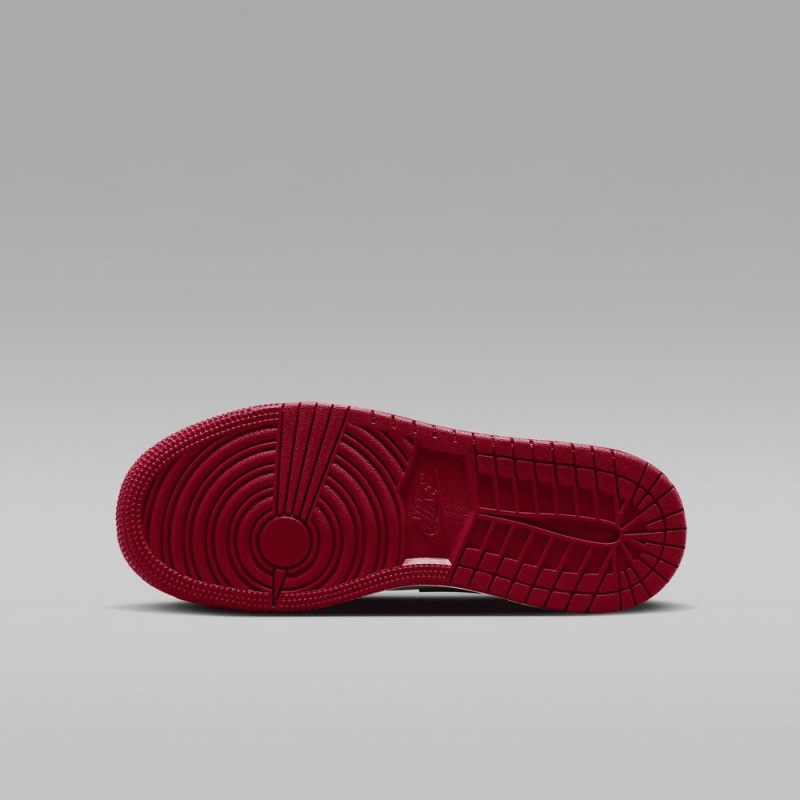 Nike Air Jordan 1 Low Lasten Kengät Punainen Mustat Valkoinen | 306XEIQPB