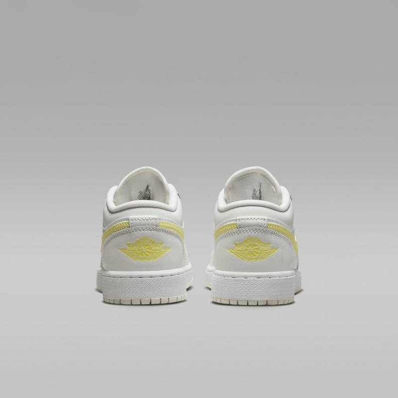 Nike Air Jordan 1 Low Lasten Kengät Valkoinen | 652ASDFKX