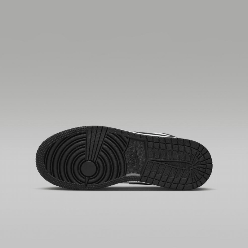 Nike Air Jordan 1 Low Lasten Kengät Valkoinen Mustat | 496AYSFKO