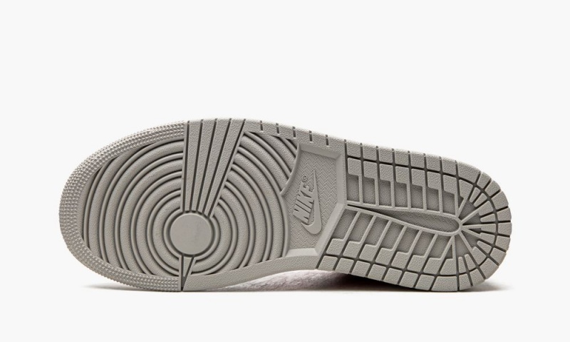 Nike Air Jordan 1 Low 'Light Iron Ore / Siren Red' Naisten Kengät Mustat Punainen | 724PZBGLH