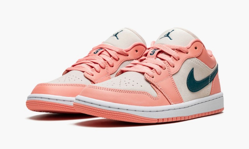 Nike Air Jordan 1 Low 'Light Madder Root' Naisten Kengät Tummanturkoosi Vihreä | 823ILXNHR