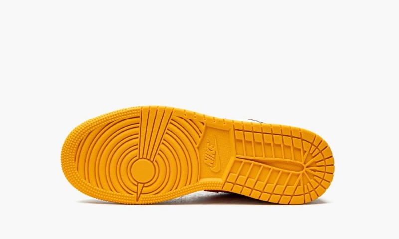 Nike Air Jordan 1 Low MMD BG 'Multicolor Grid' Lasten Kengät Valkoinen Vaaleanmango Mustat | 026AGVIYZ
