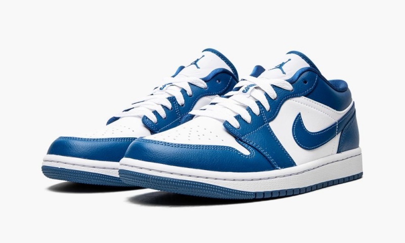 Nike Air Jordan 1 Low 'Marina Blue' Naisten Kengät Valkoinen Sininen | 427FQGJOH