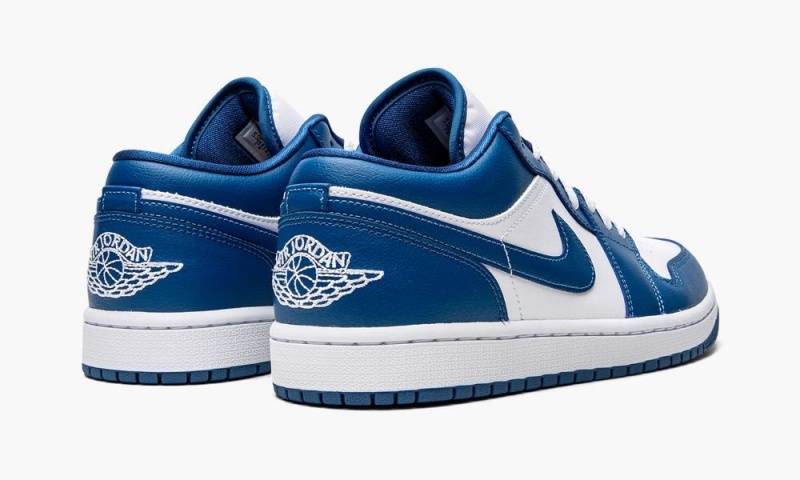 Nike Air Jordan 1 Low 'Marina Blue' Naisten Kengät Valkoinen Sininen | 427FQGJOH