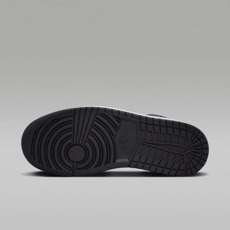 Nike Air Jordan 1 Low Miesten Kengät Harmaat Mustat Valkoinen Punainen | 028YPECBT