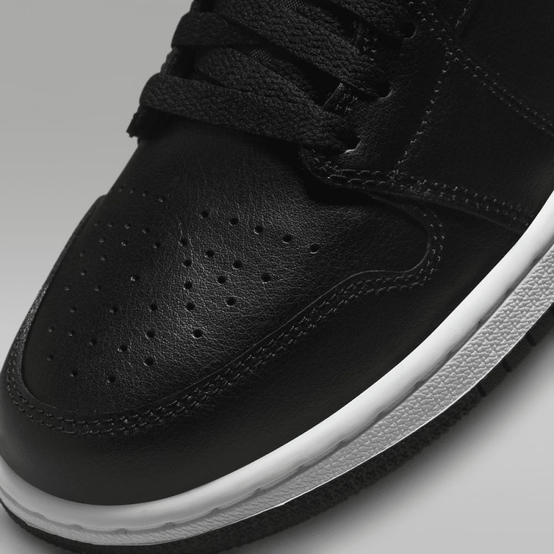 Nike Air Jordan 1 Low Miesten Kengät Mustat | 590MQCUIW