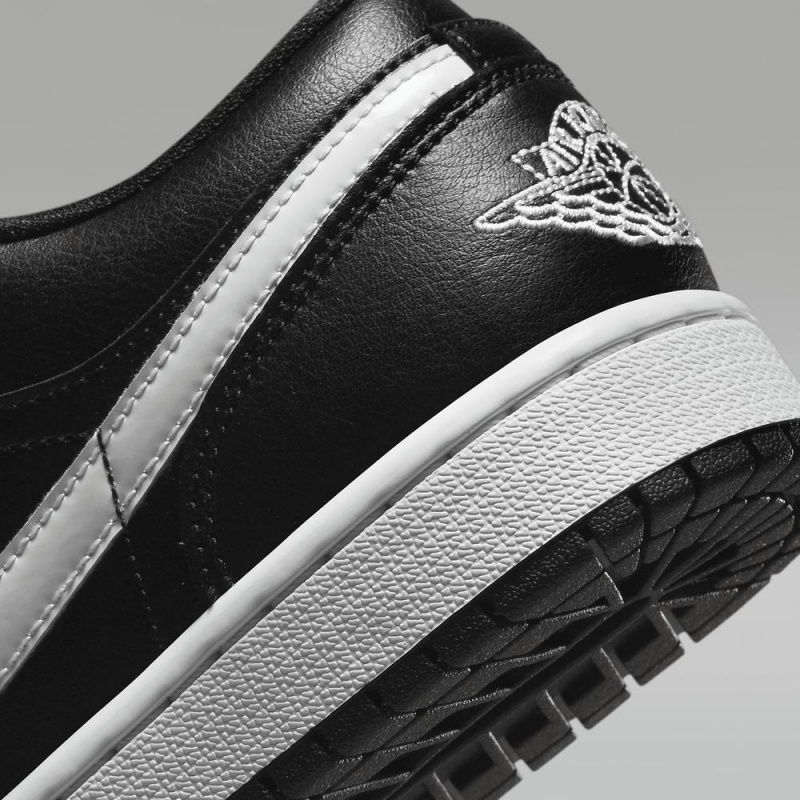 Nike Air Jordan 1 Low Miesten Kengät Mustat | 590MQCUIW