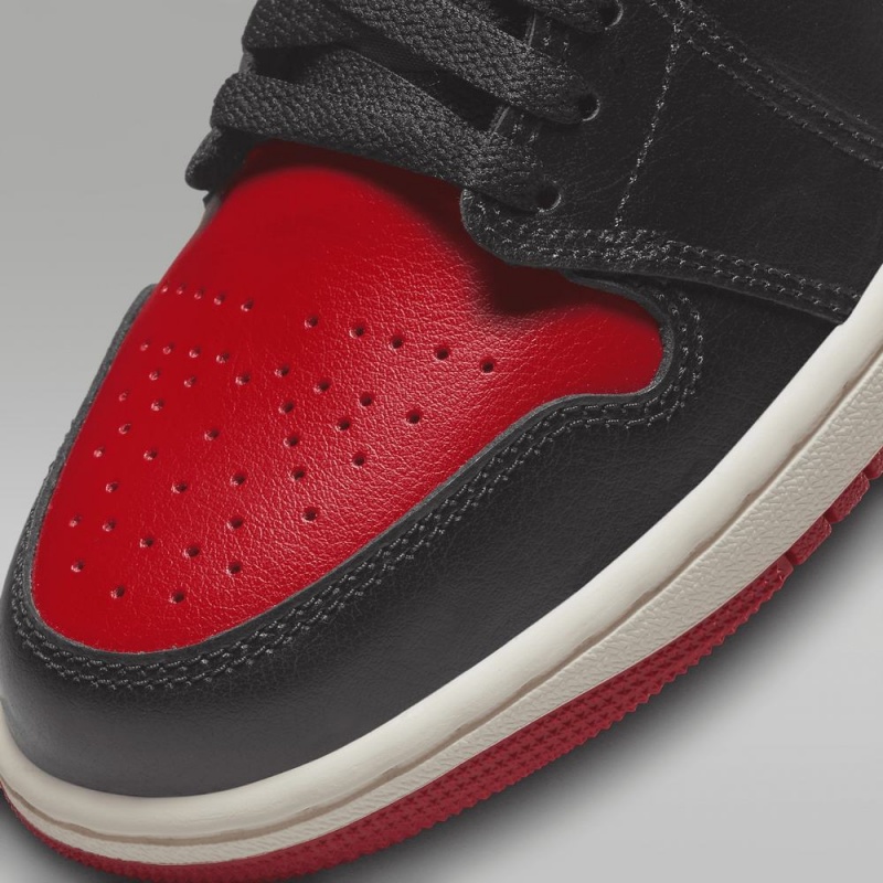 Nike Air Jordan 1 Low Miesten Kengät Mustat Punainen | 510ERJIUT