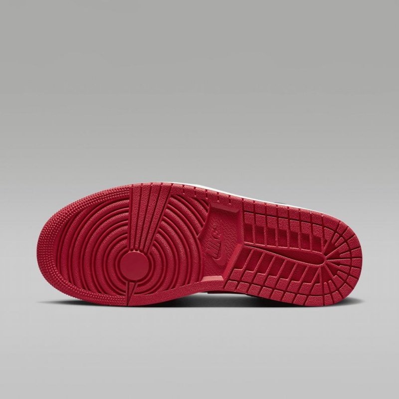 Nike Air Jordan 1 Low Miesten Kengät Mustat Punainen | 510ERJIUT