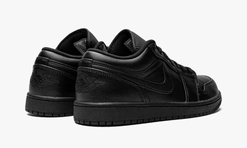 Nike Air Jordan 1 Low Miesten Kengät Mustat | 142QSLACO
