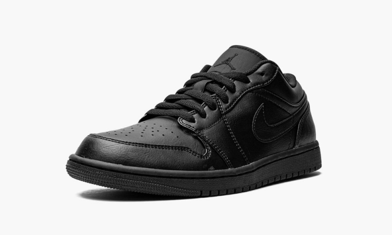 Nike Air Jordan 1 Low Miesten Kengät Mustat | 142QSLACO
