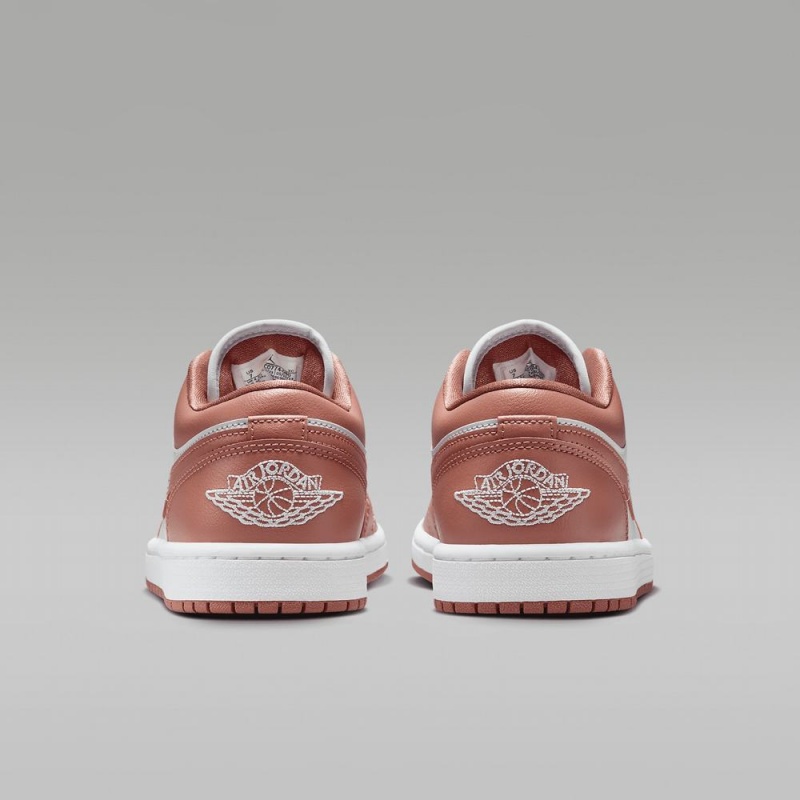 Nike Air Jordan 1 Low Miesten Kengät Pinkki Valkoinen | 548PFYDSW