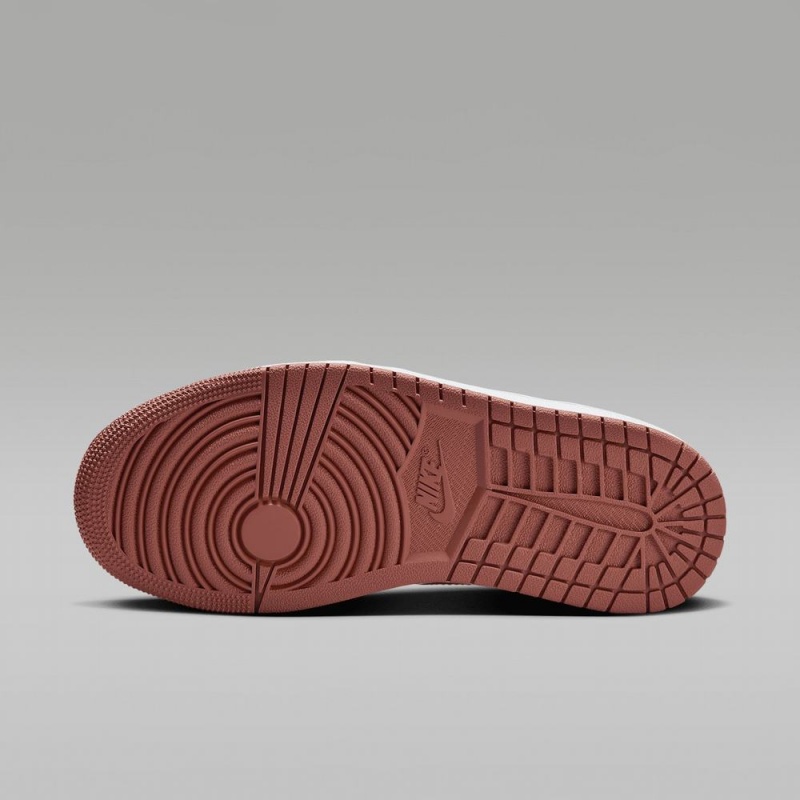 Nike Air Jordan 1 Low Miesten Kengät Pinkki Valkoinen | 548PFYDSW