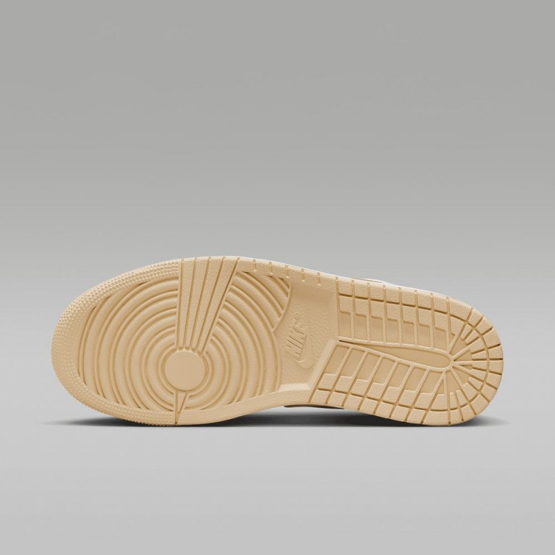 Nike Air Jordan 1 Low Miesten Kengät Vaaleankeltainen Valkoinen Keltainen | 649BTOFDM