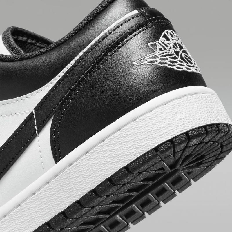 Nike Air Jordan 1 Low Miesten Kengät Valkoinen Mustat | 763RSDFUP