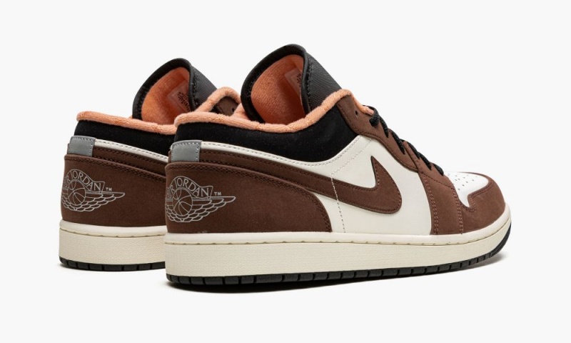 Nike Air Jordan 1 Low 'Mocha' Miesten Kengät Beige Valkoinen Mustat | 957FWSBGT