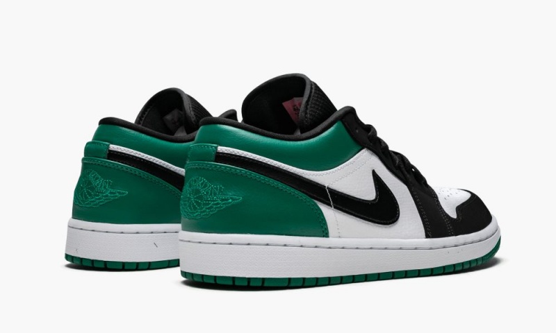 Nike Air Jordan 1 Low 'Mystic Green' Miesten Kengät Valkoinen Mustat Vihreä | 087DLGZSA