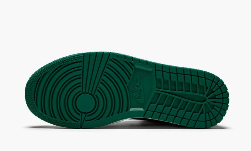 Nike Air Jordan 1 Low 'Mystic Green' Miesten Kengät Valkoinen Mustat Vihreä | 087DLGZSA