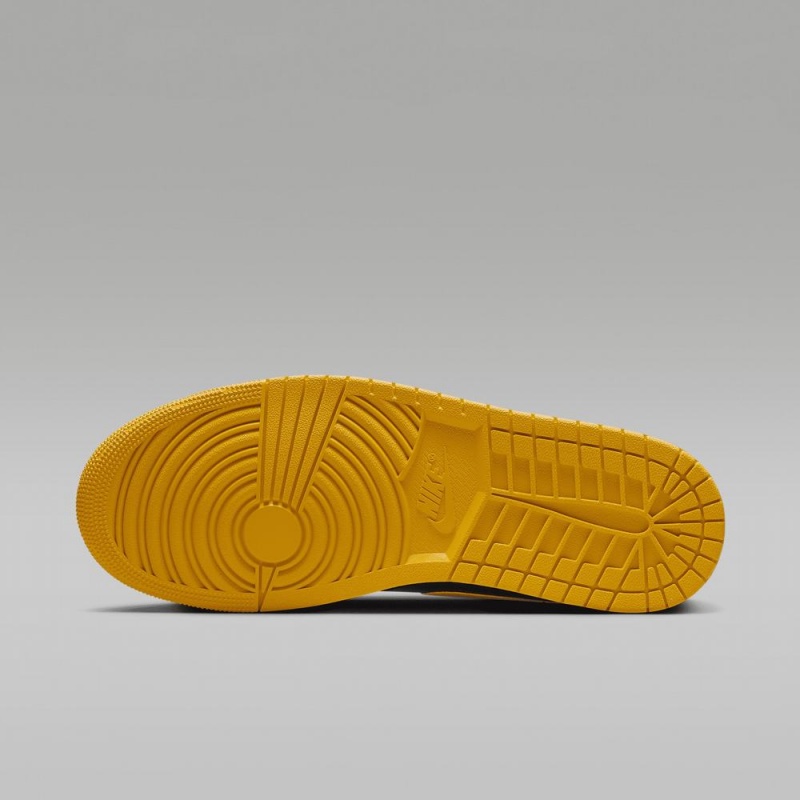 Nike Air Jordan 1 Low Naisten Kengät Mustat Valkoinen Keltainen | 295XBDNRH