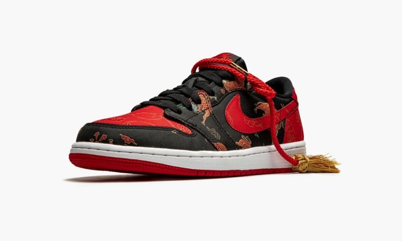 Nike Air Jordan 1 Low OG 'Chinese New Year 2021' Miesten Kengät Mustat Punainen Metal | 409MBGZLU