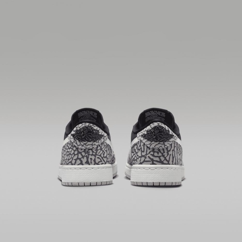 Nike Air Jordan 1 Low OG Lasten Kengät Mustat Valkoinen | 684GIPNHB