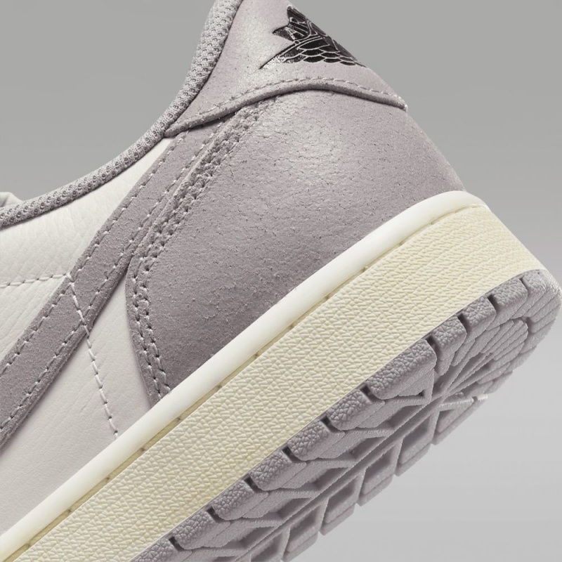 Nike Air Jordan 1 Low OG Miesten Kengät Harmaat Mustat | 253QIZFBG